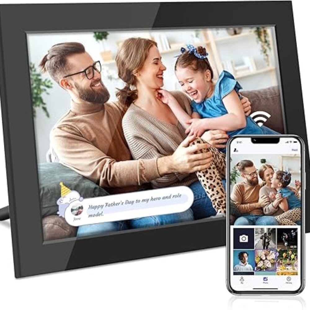 Bgift 10.1 Inch WiFi Digital Picture Frame (Type C USB)